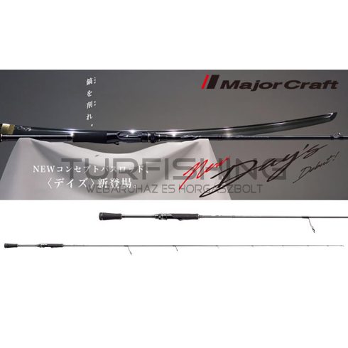 Major Craft MAJOR CRAFT DAYS DYS-68L FAST 1.98m 1/16-1/4oz 1.7-7gr