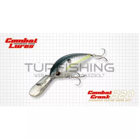 Evergreen EVERGREEN COMBAT CRANK 320 6.4cm 16.5gr #194 PS DYNAMITE FLASH