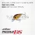 Evergreen EVERGREEN PICCOLO DIVE SHALLOW 4cm 6.4gr #66 FLASH CLOWN