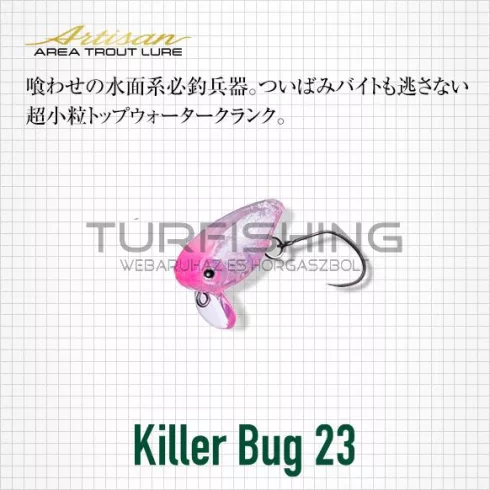 Evergreen EVERGREEN KILLER BUG 23 2.3cm 1.3gr #04 MAT CLEAR
