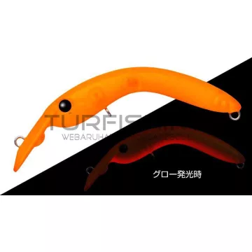   Evergreen EVERGREEN BRUCO 50 5cm 2.6gr #38 MATT CLEAR ORANGE RED GLOW