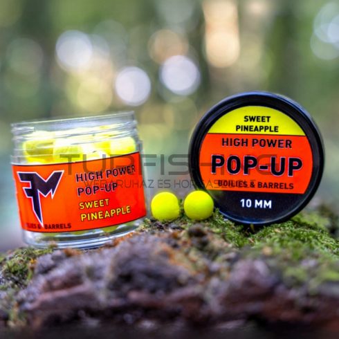 FM HIGH POWER POP-UP BOILIES & BARRELS 8 MM SWEET PINEAPPLE