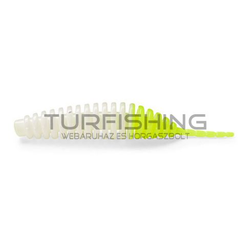 FISHUP_TANTA 1.5" (10PCS.), #131 - WHITE/HOT CHARTREUSE