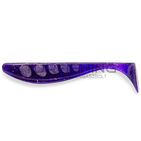FISHUP_WIZZLE SHAD 3" (8PCS.), #060 - DARK VIOLET/PEACOCK & SILVER