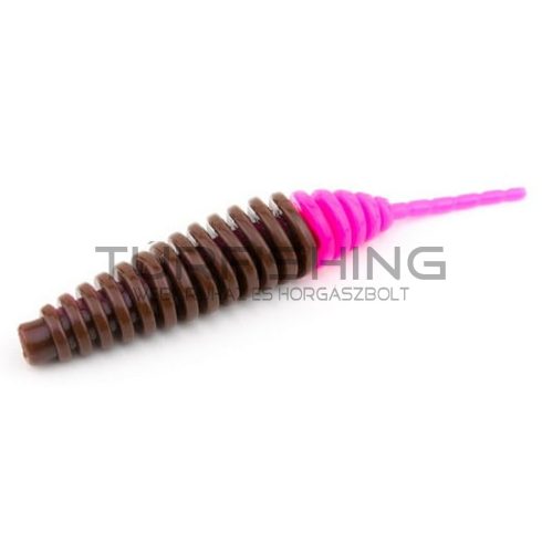 FISHUP_TANTA 2.5" (8PCS.), #139 - EARTHWORM/HOT PINK