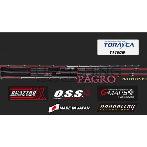 Graphiteleader PAGRO PROTOTYPE GPPS-702ML R-FAST 2.08m MAX 100gr