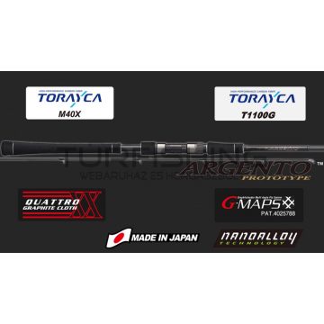 Graphiteleader ARGENTO PROTOTYPE GLAPS-942ML 2.85m FAST 28gr