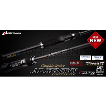   Graphiteleader ARGENTO PROTOTYPE 25GARGPC-682MH BAITCAST 2.03m R-FAST Max 120gr