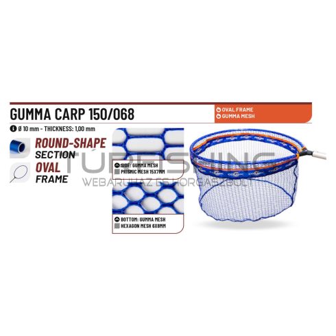 Colmic COLMIC GUMMA CARP 150/068 MERITŐFEJ 50x43CM