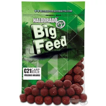 Haldorádó Big Feed - C21 Boilie - Fűszeres Kolbász