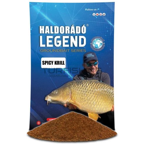 HALDORÁDÓ LEGEND Groundbait - Spicy Krill