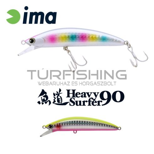 Ima IMA HEAVY SURFER 90HS 90mm 28gr 112 Chart Back Pink Glow