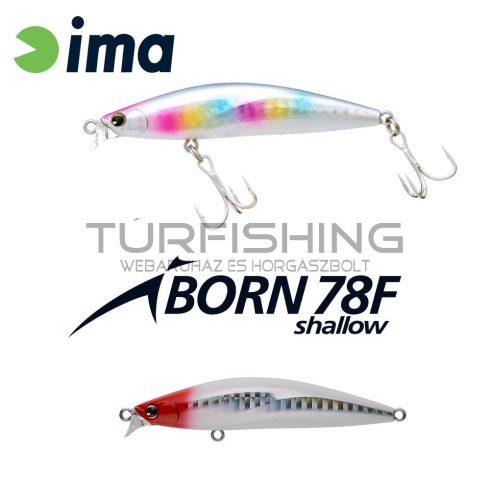 Ima IMA IBORN 78F SHALLOW 78mm 8.5gr 001 Red Head