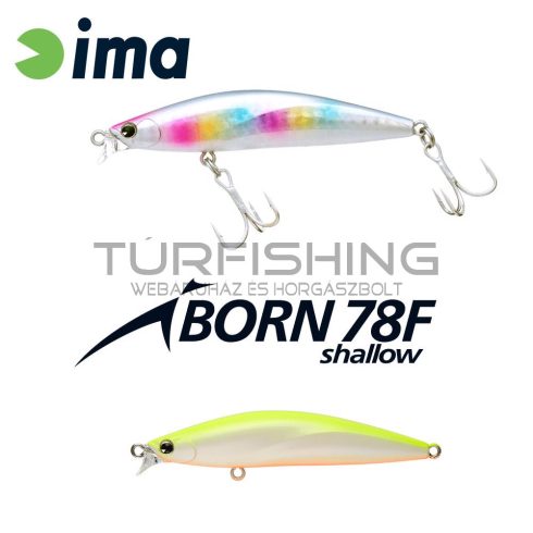 Ima IMA IBORN 78F SHALLOW 78mm 8.5gr 003 Chart Back Pearl