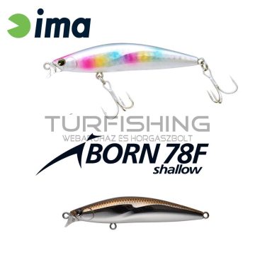 Ima IMA IBORN 78F SHALLOW 78mm 8.5gr 008 Haku