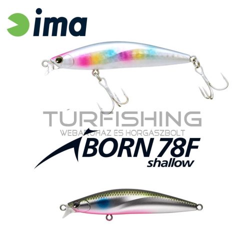 Ima IMA IBORN 78F SHALLOW 78mm 8.5gr 013 Mat Mullet