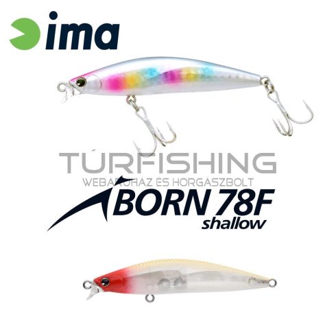 Ima IMA IBORN 78F SHALLOW 78mm 8.5gr 015 Classical Red Head