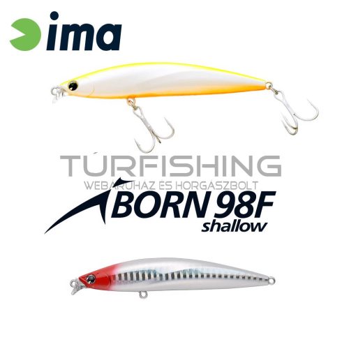 Ima IMA IBORN 98F SHALLOW 98mm 13gr 001 Red Head