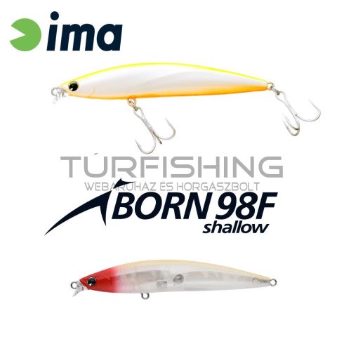 Ima IMA IBORN 98F SHALLOW 98mm 13gr 017 Classical Red Head