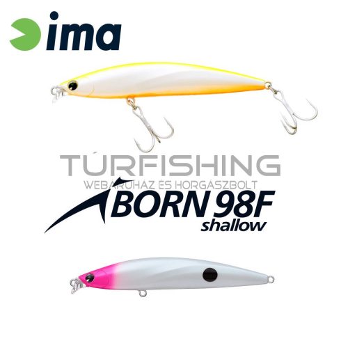 Ima IMA IBORN 98F SHALLOW 98mm 13gr 020 PH Pearl Dot