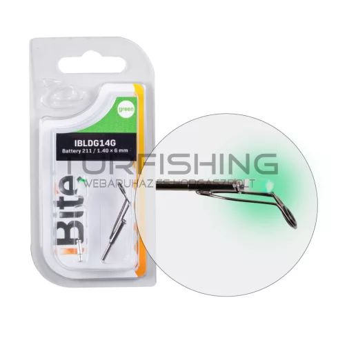 IBITE FEEDER SPICCGYŰRŰ KIT 211 ELEM + ZÖLD LED + GYŰRŰ 1,4x2,4-6MM