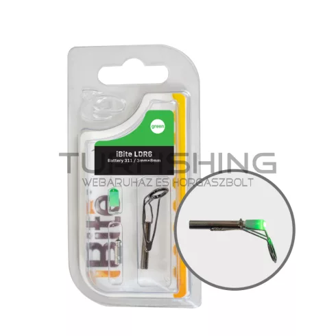 IBITE FEEDER SPICCGYŰRŰ KIT 311 ELEM + ZÖLD LED + GYŰRŰ 3.00X8MM