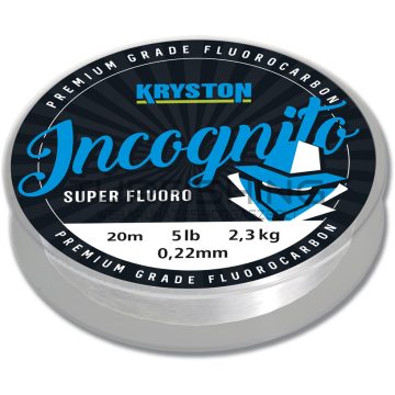 KRISTON Incognito Flurocarbon 18Lbs 20m Clear