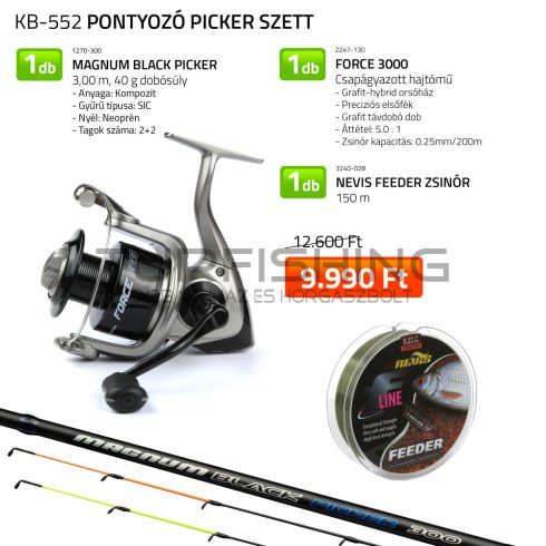 NEVIS Pontyozó Picker szett 1270-300+ 2247-130+ 3240-028