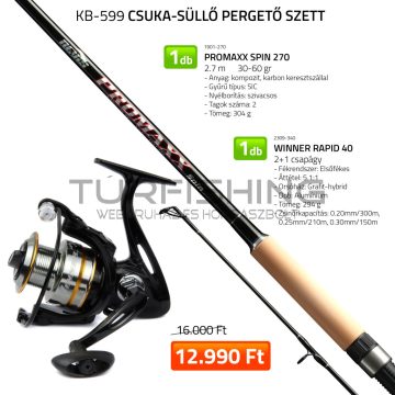 NEVIS Csuka-Süllő szett 1901-270+ 2309-340