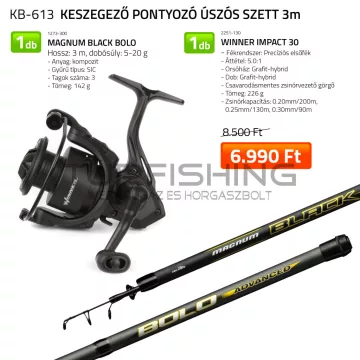   NEVIS Keszegező pontyozó úszós szett 3m  1273-300+ 2251-130