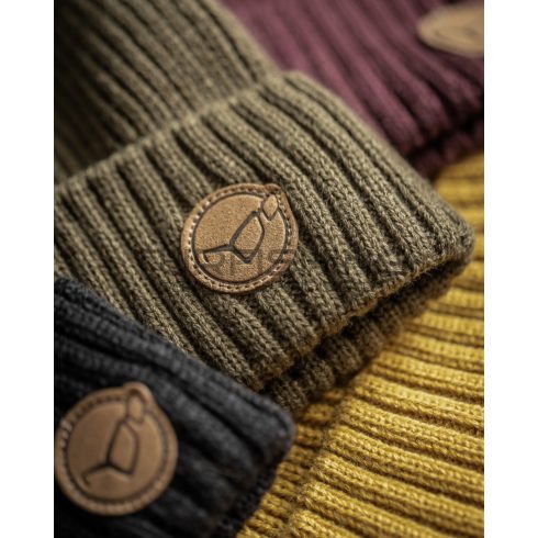 KORDA TRAWLER BEANIE DARK BLACK SAPKA - KORDA HORGÁSZ SAPKA