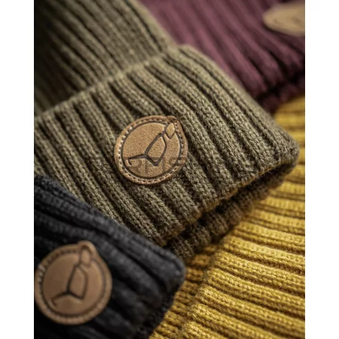 KORDA TRAWLER BEANIE MUSTARD SÁRGA SAPKA - KORDA HORGÁSZ SAPKA