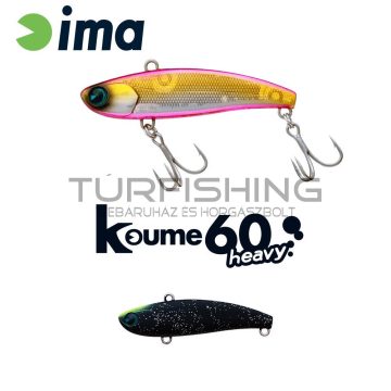   Ima IMA KOUME VIBRATION 60 HEAVY 60mm 17gr 119 Matt Night Black