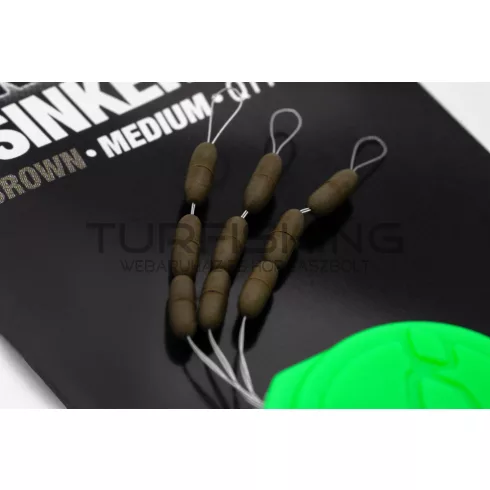 KORDA SINKERS SMALL GREEN - ELŐKESÚLY