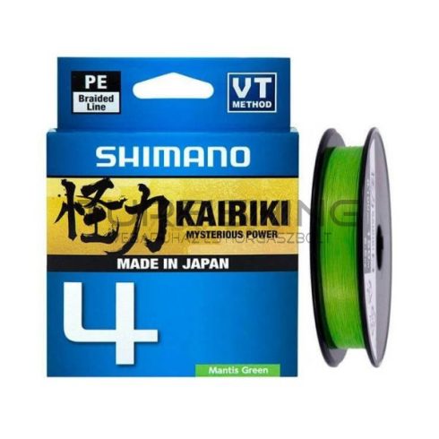 Shimano Kairiki Kairiki 4 150m 0.13mm 7.4kg M Green