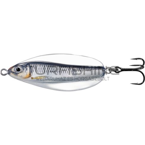 LIVETARGET ERRATIC SHINER SPOON SILVER/BLACK 55 MM 11 G