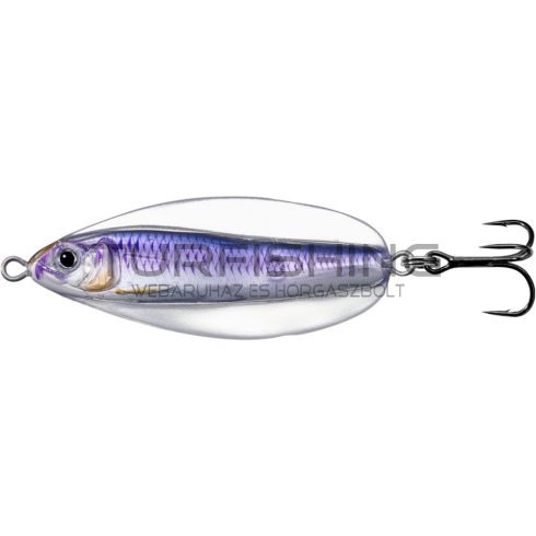 LIVETARGET ERRATIC SHINER SPOON SILVER/VIOLET 55 MM 11 G