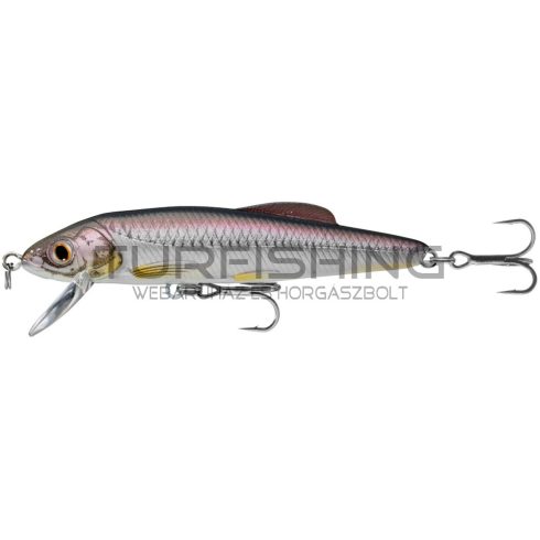 LIVETARGET MINNOW FINESSE JERKBAIT VIOLET/BLACK BACK 75 MM 7 G