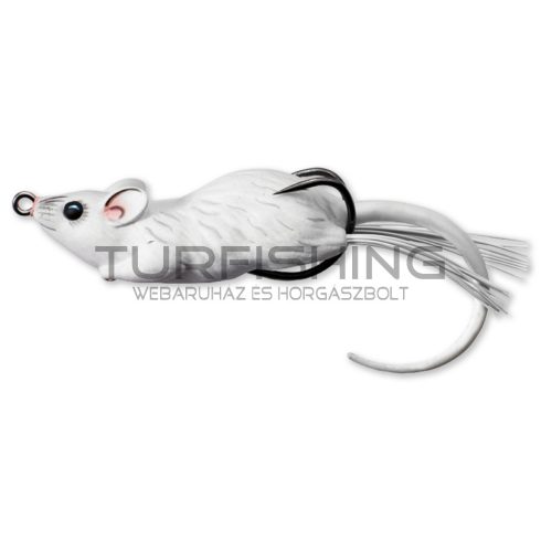 LIVETARGET MOUSE WALKING BAIT WHITE/WHITE 60 MM 11 G