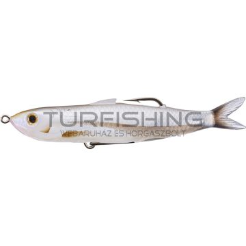 LIVETARGET SHINER WALKING BAIT PEARL GHOST 115 MM 14 G