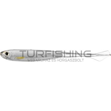   LIVETARGET GHOST TAIL MINNOW DROPSHOT BAIT SILVER/PEARL 95 MM