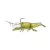 LIVETARGET LIVE CRAW FINESS BAIT  CHARTREUSE PUMPKIN 75MM 14G SLOW SINKING