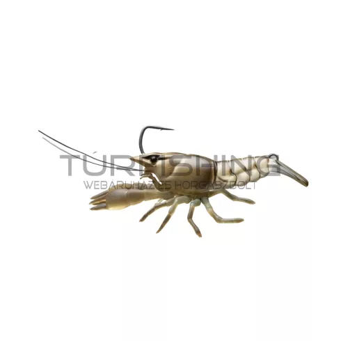 LIVETARGET LIVE CRAW FINESS BAIT  NATURAL CRAW 75MM 14G SLOW SINKING