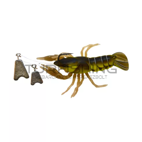 LIVETARGET LIVE CRAW FINESS BAIT  NATURAL CRAW 75MM 14G SLOW SINKING