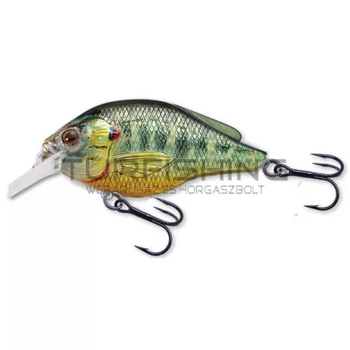 LIVETARGET BLUEGILL FLAT-SIDE SQUAREBILL NATURAL/MATTE 60 MM 7 G FLOATING