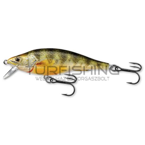 LIVETARGET YELLOW PERCH JERKBAIT METALLIC/GLOSS 98MM 16G FLOATING