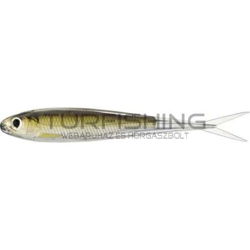 LIVETARGET MINNOW SOFT JERKBAIT SILVER/BROWN 100MM - SINKING 4DB/CSOMAG