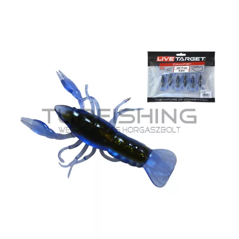 LIVETARGET 2.8" CRAWFISH UN-RIGGED NATURAL/YELLOW 71 MM  SINKING