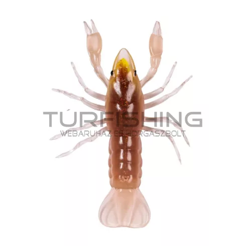 LIVETARGET 2.8" CRAWFISH UN-RIGGED BROWN / YELLOW 71 MM SINKING 6DB/CS
