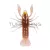 LIVETARGET 3.8” CRAWFISH UN-RIGGED BROWN / YELLOW 97 MM  SINKING